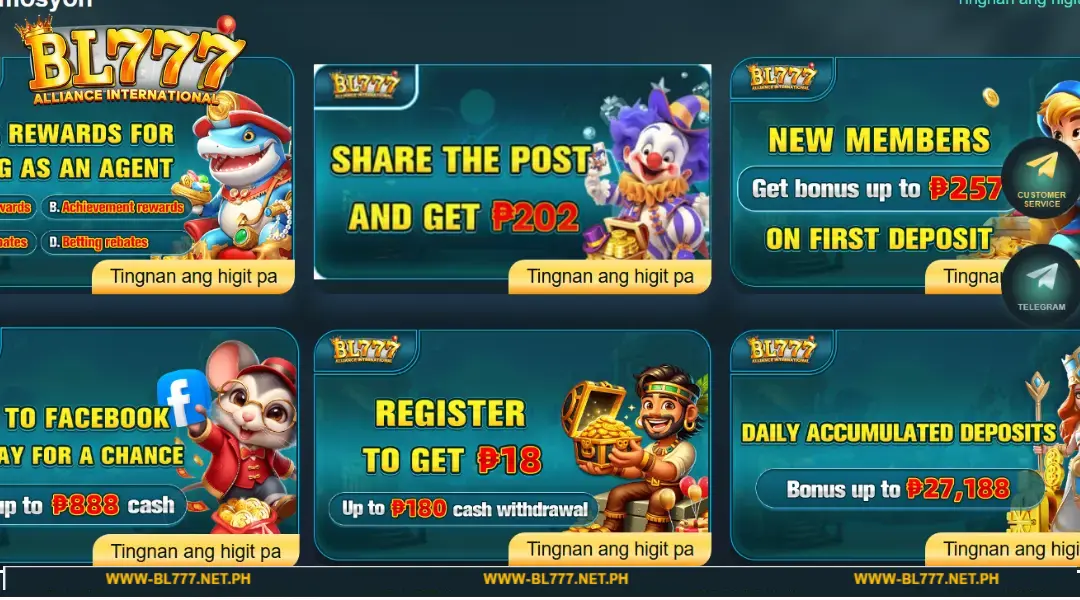 Numerous gaming halls with many opportunities for big wins