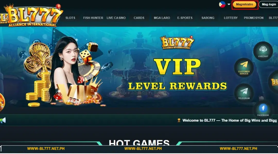 Requirements for registration BL777